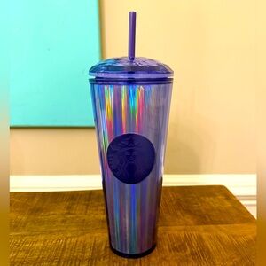 Starbucks Purple Iridescent Dome Lid Tumbler